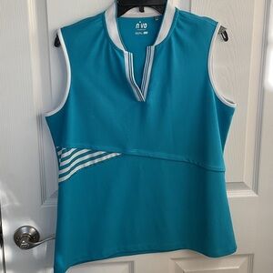 Women's Teal Sleeveless Tank Top